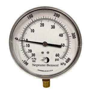 PRESSURE GAGUE 21/2 IN 0-60